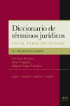 DICCIONARIO DE TÉRMINOS JURÍDICOS. INGLÉS-ESPAÑOL, SPANISH-ENGLISH