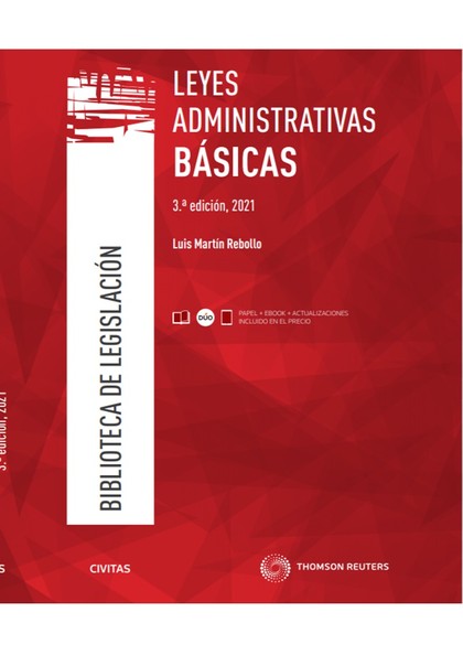 LEYES ADMINISTRATIVAS BÁSICAS (PAPEL + E-BOOK).