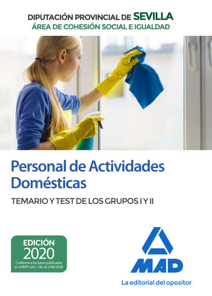 PERSONAL DE ACTIVIDADES DOMÉSTICAS (ÁREA DE COHESIÓN SOCIAL E IGUALDAD) DE LA DI.