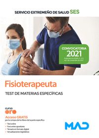 FISIOTERAPEUTA DEL SERVICIO EXTREMEÑO DE SALUD (SES). TEST ESPECÍFICO.