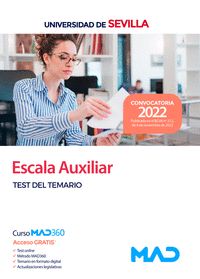 ESCALA AUXILIAR TEST UNIVERSIDAD DE SEVILLA