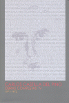 CARLOS CASTILLA DEL PINO. OBRAS COMPLETAS IV (1971-1972)