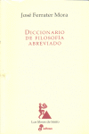 DICCIONARIO DE FILOSOFIA ABREVIADO (SISIFO).