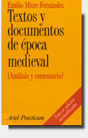 TEXTOS Y DOCUMENTOS DE EPOCA MEDIEVAL (ANALISIS Y COMENTARIO