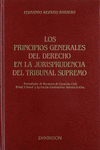 LOS PRINCIPIOS GENERALES DEL DERECHO EN LA JURISPRUDENCIA DEL TRIBUNAL SUPREMO