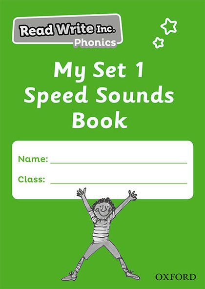 READ WRITE INC - PHONICS MY SET 1 SPEED SOUNDS BOOK PACK OF 5