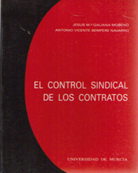 CONTROL SINDICAL DE LOS CONTRATOS : ANÁLISIS DE LEY 2-91 DE 7 ENERO