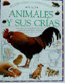 ANIMALES Y SUS CRIAS LIBRO JUEGO PEGATINAS