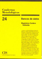 CUADERNOS METODOLOGICOS 24 BANCO DE DATOS