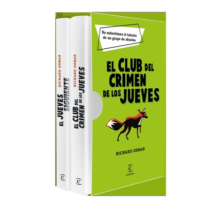 ESTUCHE EL CLUB DEL CRIMEN DE LOS JUEVES + EL JUEVES SIGUIENTE.
