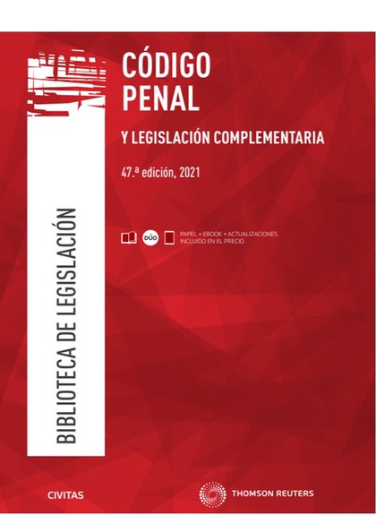 CÓDIGO PENAL Y LEGISLACIÓN COMPLEMENTARIA (PAPEL + E-BOOK).