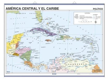 AMÉRICA CENTRAL Y EL CARIBE, FÍSICO-POLÍTICO
