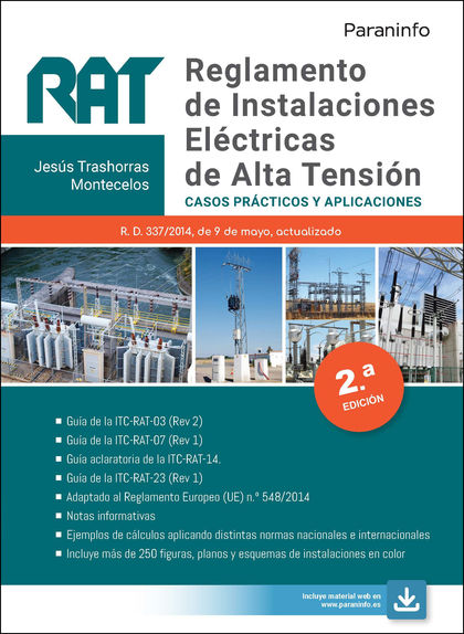 RAT. REGLAMENTO DE INSTALACIONES ELÉCTRICAS DE ALTA TENSIÓN. CASOS PRÁCTICOS Y A.