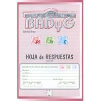BADYG HOJA DE RESPUESTAS E3-M-S 25 UDS. 12-16 AÑOS