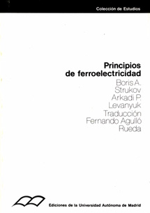 PRINCIPIOS DE FERROELECTRICIDAD