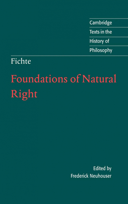 FOUNDATIONS OF NATURAL RIGHT.