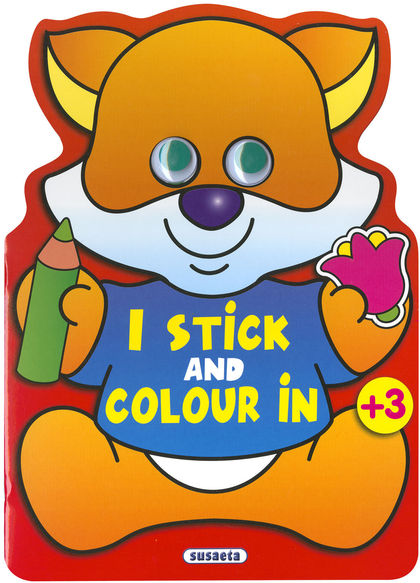 I STICK AND COLOUR IN 1