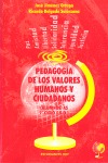 PEDAGOGÍA DE LOS VALORES HUMANOS Y CIUDADANOS, ESO, 2 CICLO. ALUMNOS/AS 2º CICLO E.S.O