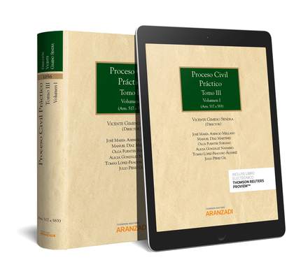 PROCESO CIVIL PRÁCTICO. TOMO III. 2 VOLÚMENES (PAPEL + E-BOOK)