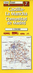 CASTILLA-LA MANCHA, (COMUNIDAD DE MADRID) 1:250.000, 1 CM=2,5 KM