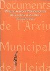 PUBLICACIONS PERIODIQUES DE LLEIDA (1854-2001)