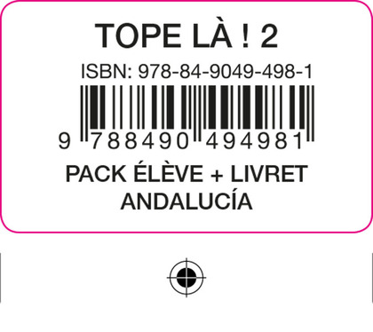 TOPE LA! 2 PACK ELEVE + LIVRET ANDALUCIA.