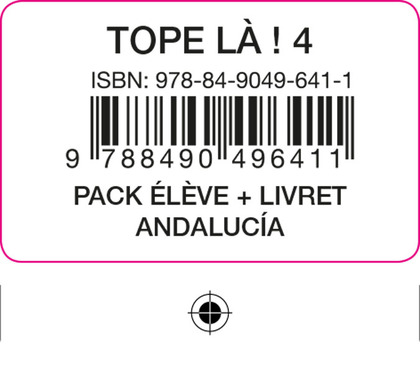 TOPE LA! 4 PACK ELEVE + LIVRET ANDALUCIA.